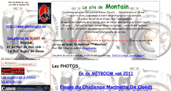 Desktop Screenshot of montain.be
